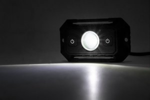 LED Dome Light - Rough Country - Chrome Series - RGB/White